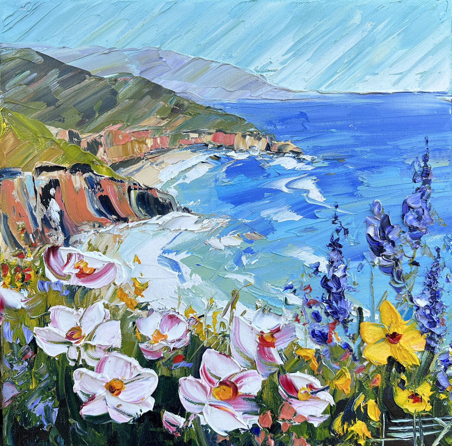 Peaceful Coast Lisa Elley