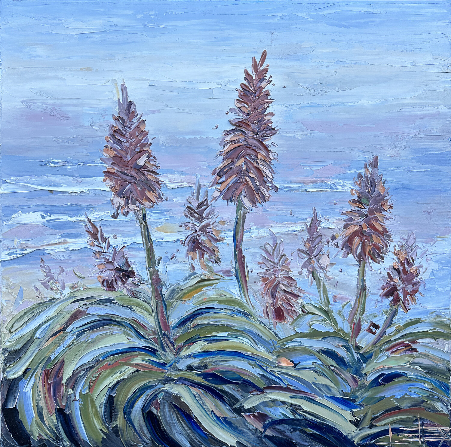 At the Edge of Blue Lisa Elley