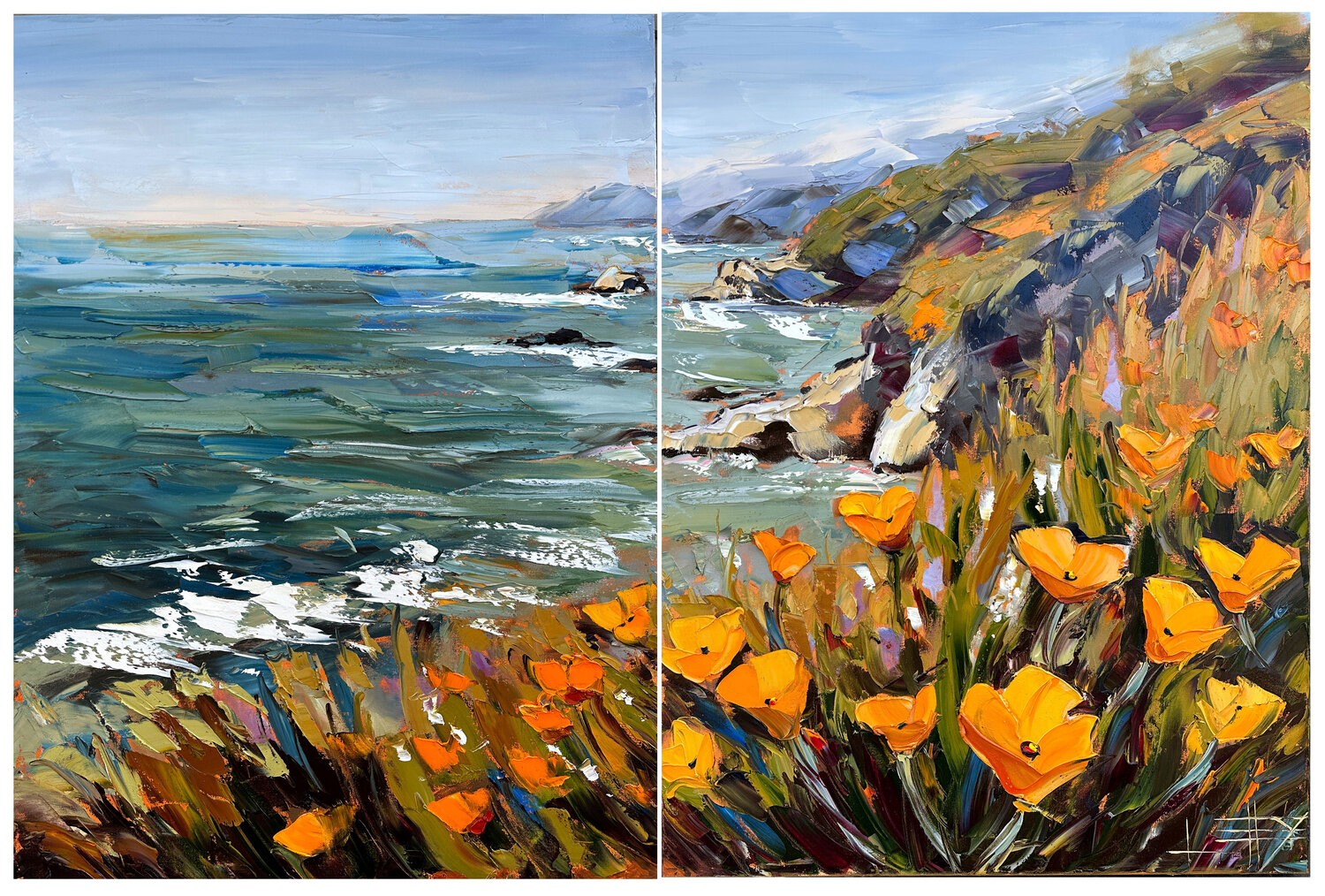 Edge of Light Lisa Elley Pintura original en venta