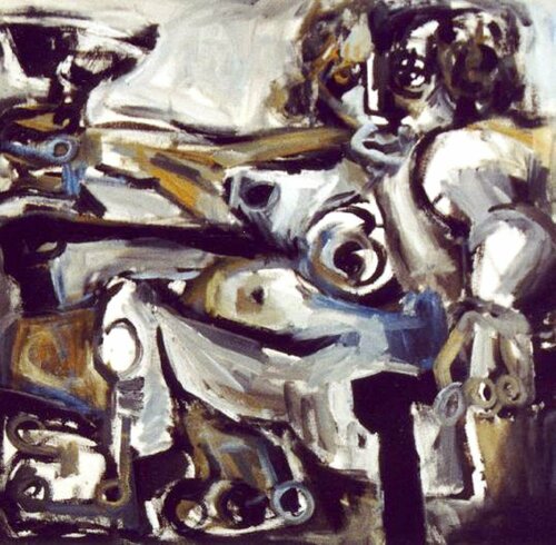 049-Baco by Carlos Montoya, Painting for Sale on Singulart
