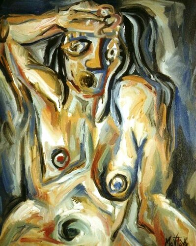 053-Desnudo von Carlos Montoya, Malerei kaufen auf Singulart