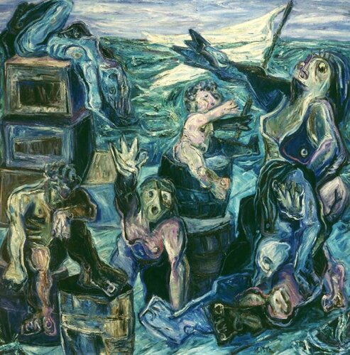 107-Naufragio van Carlos Montoya, Schilderij te koop op Singulart