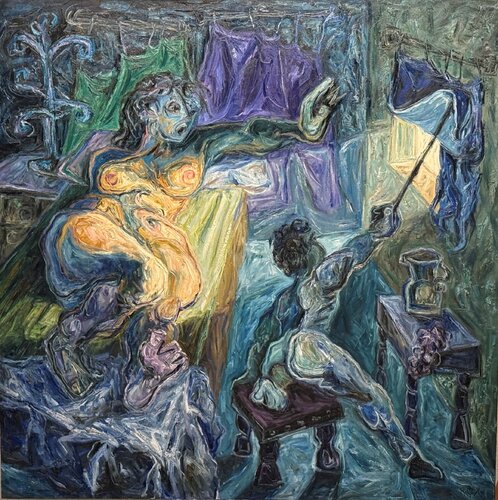 108-Amanecer by Carlos Montoya, 회화 for Sale on Singulart