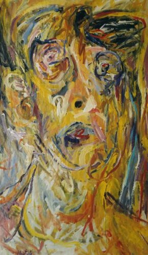 146-Busto en Amarillo by Carlos Montoya, Work on Paper for Sale on Singulart
