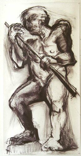 154-Pose académica by Carlos Montoya, Drawing for Sale on Singulart
