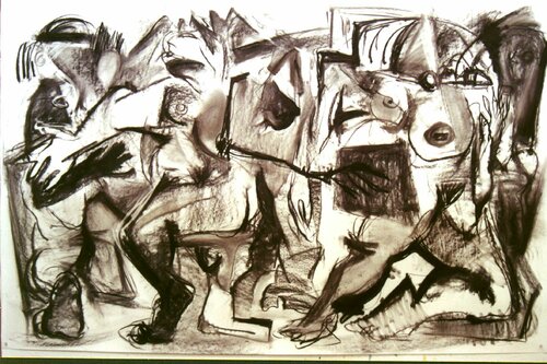 161-Trescientas gracias van Carlos Montoya, Tekening te koop op Singulart