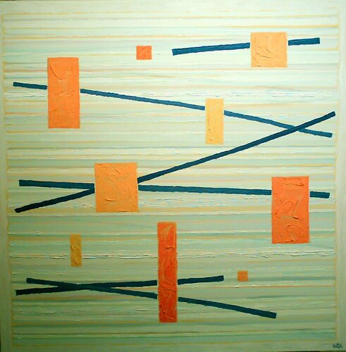 Geométrico di Carlos Montoya, Pittura in vendita su Singulart