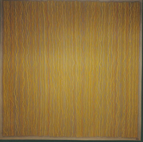 Lineal Amarillo van Carlos Montoya, Schilderij te koop op Singulart