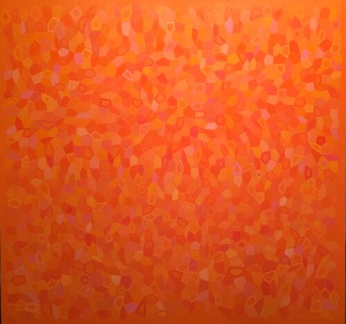 Yo no soy Naranja, ¿o sí? van Carlos Montoya, Schilderij te koop op Singulart