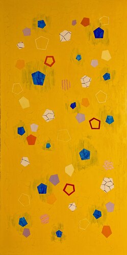 Me recuerda a Klimt van Carlos Montoya, Schilderij te koop op Singulart