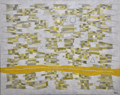 El camino Amarillo van Carlos Montoya, Schilderij te koop op Singulart