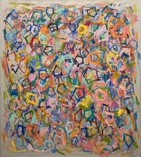 A ver quien destaca van Carlos Montoya, Schilderij te koop op Singulart