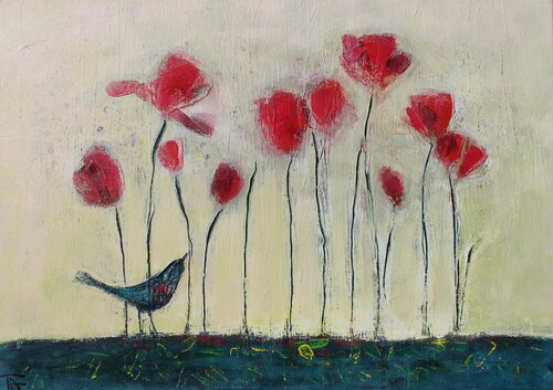 Tulips. by Tatyana Ausheva, Painting for Sale on Singulart