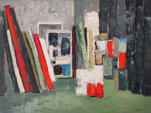 l'atelier by Sophie Dumont, Painting for Sale on Singulart