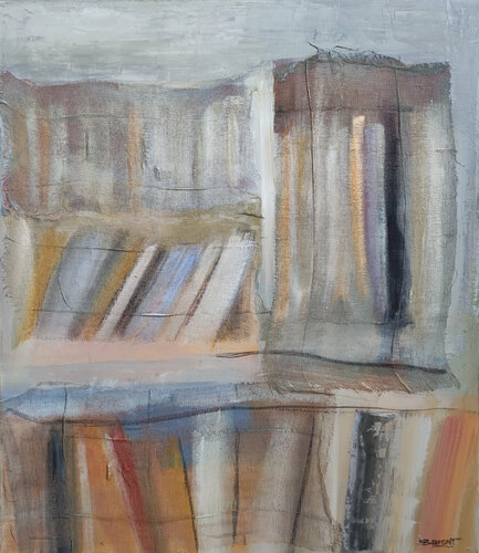 BIBLIOTHEQUE 8 van Sophie Dumont, Schilderij te koop op Singulart
