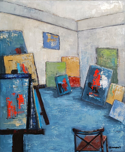 atelier 6 di Sophie Dumont, Pittura in vendita su Singulart