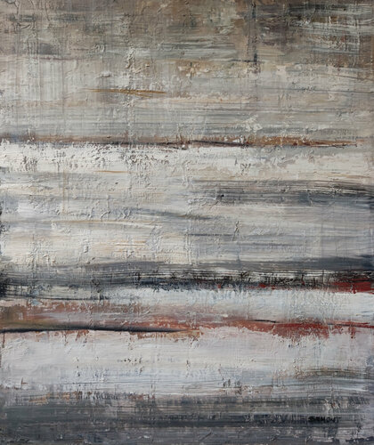 Plage à marée basse van Sophie Dumont, Schilderij te koop op Singulart