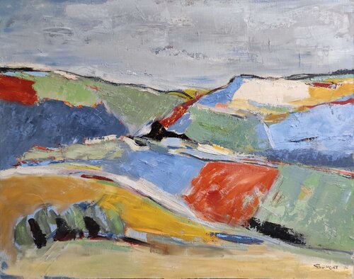 la clé des champs di Sophie Dumont, Pittura in vendita su Singulart