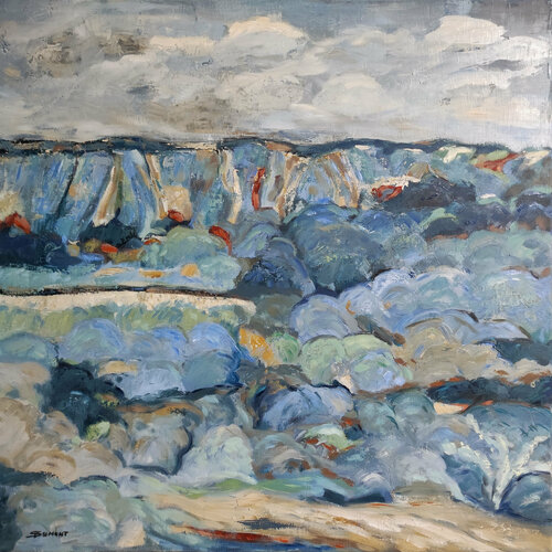 forêt en été par Sophie Dumont, Peinture en vente sur Singulart