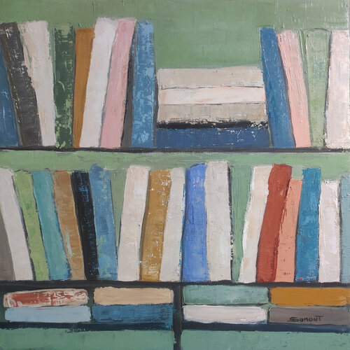 La couleur et des mots van Sophie Dumont, Schilderij te koop op Singulart