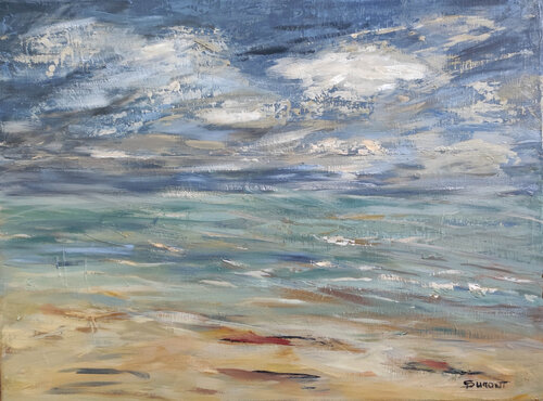 Côte de Nacre van Sophie Dumont, Schilderij te koop op Singulart
