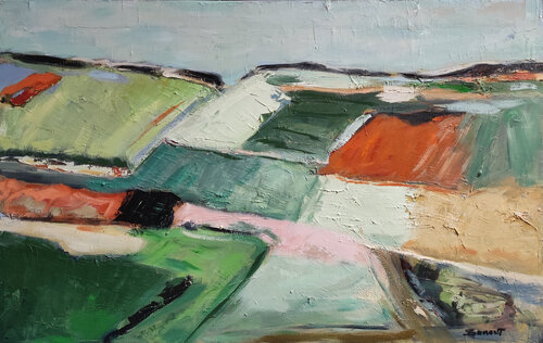 green landscape Sophie Dumont