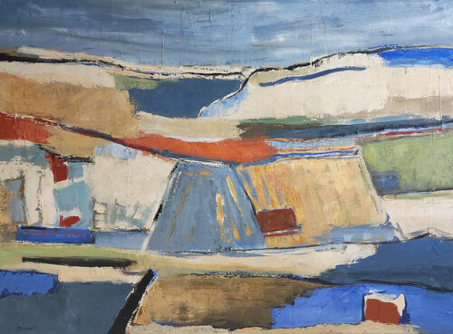 promenade abstraite par Sophie Dumont, Peinture en vente sur Singulart