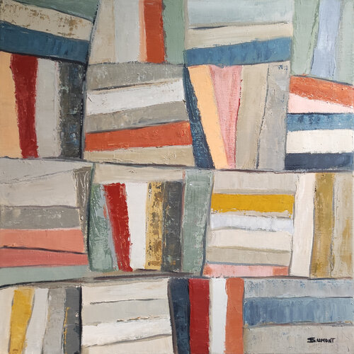 geometrique par Sophie Dumont, Peinture en vente sur Singulart