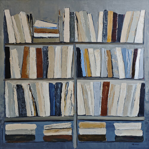 Harmonie litteraire von Sophie Dumont, Malerei kaufen auf Singulart
