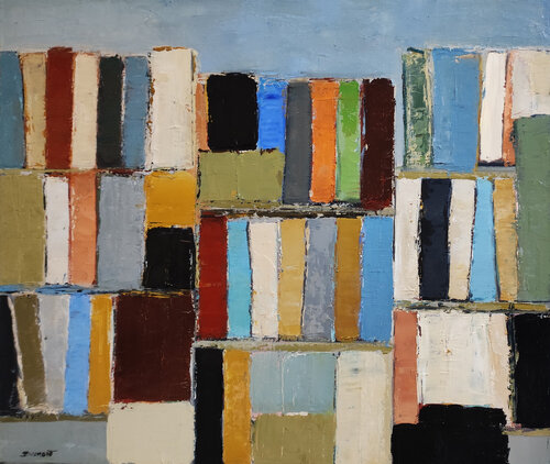 l'univers de l'artiste von Sophie Dumont, Malerei kaufen auf Singulart