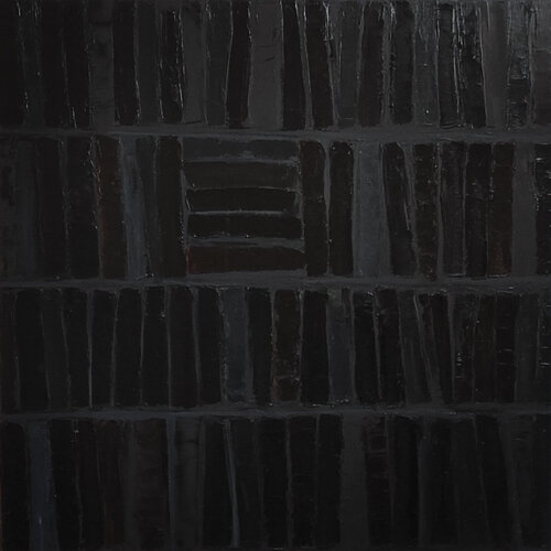 Black reading par Sophie Dumont, Peinture en vente sur Singulart