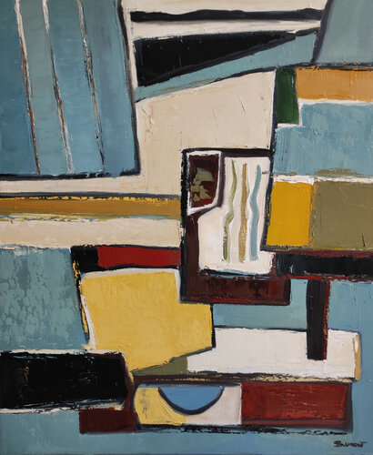 Esprit d'atelier par Sophie Dumont, Peinture en vente sur Singulart