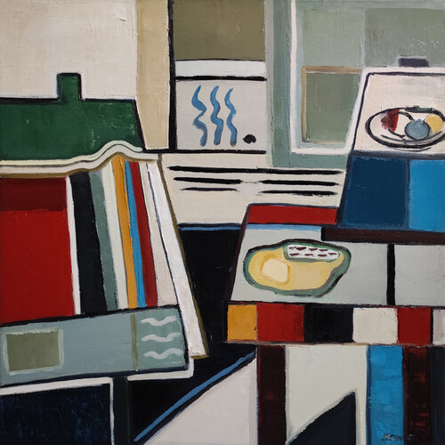 Composition interieure van Sophie Dumont, Schilderij te koop op Singulart