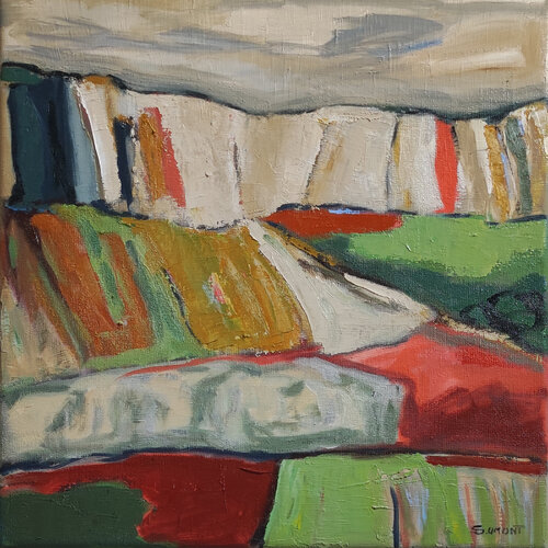 Etreinte de la nature di Sophie Dumont, Pittura in vendita su Singulart