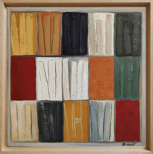 Mosaïque litteraire par Sophie Dumont, Peinture en vente sur Singulart