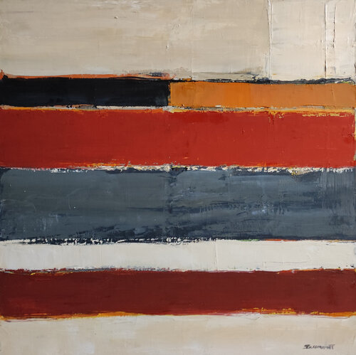 Rythmes des strates van Sophie Dumont, Schilderij te koop op Singulart