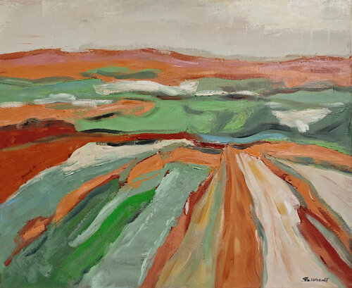 Chants de la terre par Sophie Dumont, Peinture en vente sur Singulart