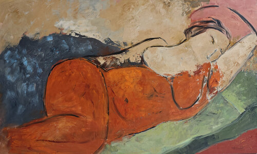 Allegresse par Sophie Dumont, Peinture en vente sur Singulart