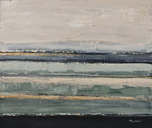 Brumes lointaines par Sophie Dumont, Peinture en vente sur Singulart