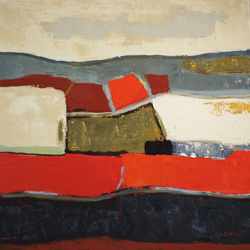 Terres ardentes van Sophie Dumont, Schilderij te koop op Singulart