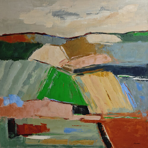 Territoires en mouvement par Sophie Dumont, Peinture en vente sur Singulart