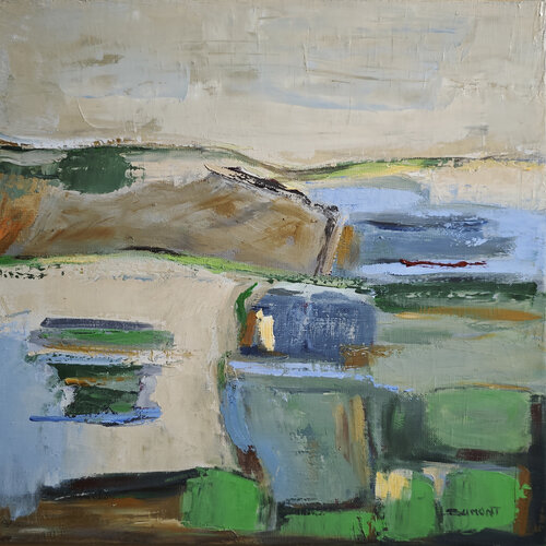 Lumière des collines di Sophie Dumont, Pittura in vendita su Singulart