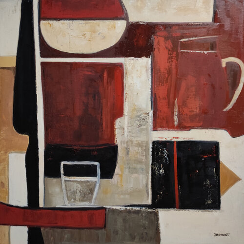Le poids des couleurs di Sophie Dumont, Pittura in vendita su Singulart