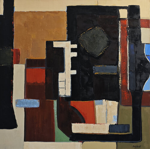 Resonance des contrastes di Sophie Dumont, Pittura in vendita su Singulart