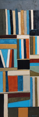 Pensées en construction von Sophie Dumont, Malerei kaufen auf Singulart