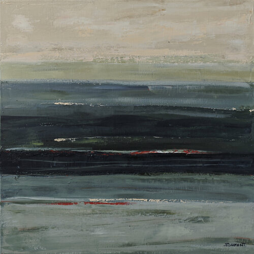 Marée d'émeraude von Sophie Dumont, Malerei kaufen auf Singulart