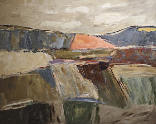 Eroded horizon di Sophie Dumont, Pittura in vendita su Singulart