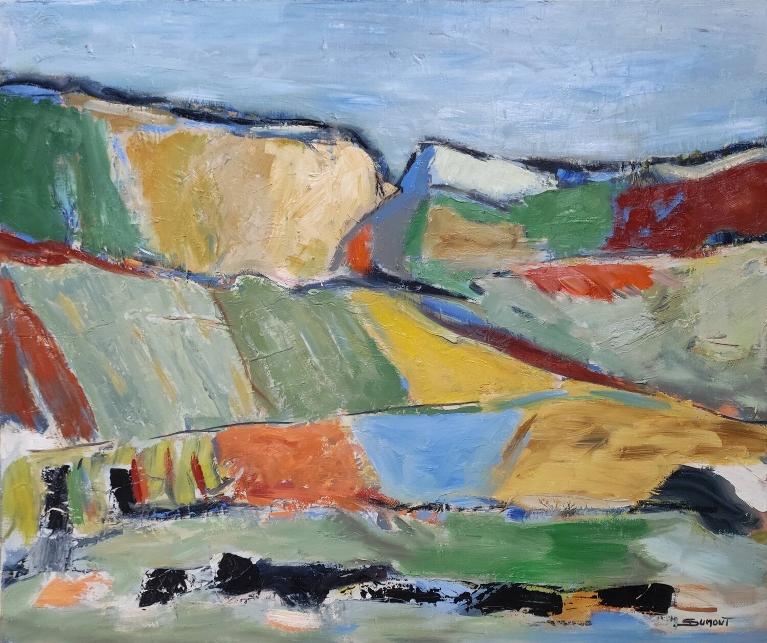 A l'orée des champs Sophie Dumont