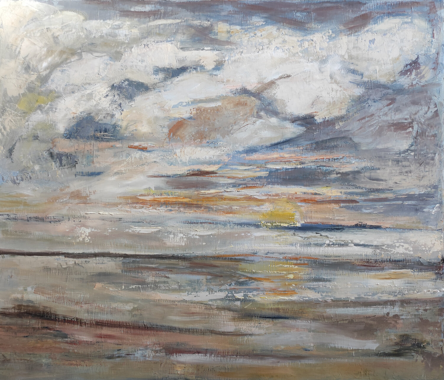 coucher de soleil à Langrune Sophie Dumont