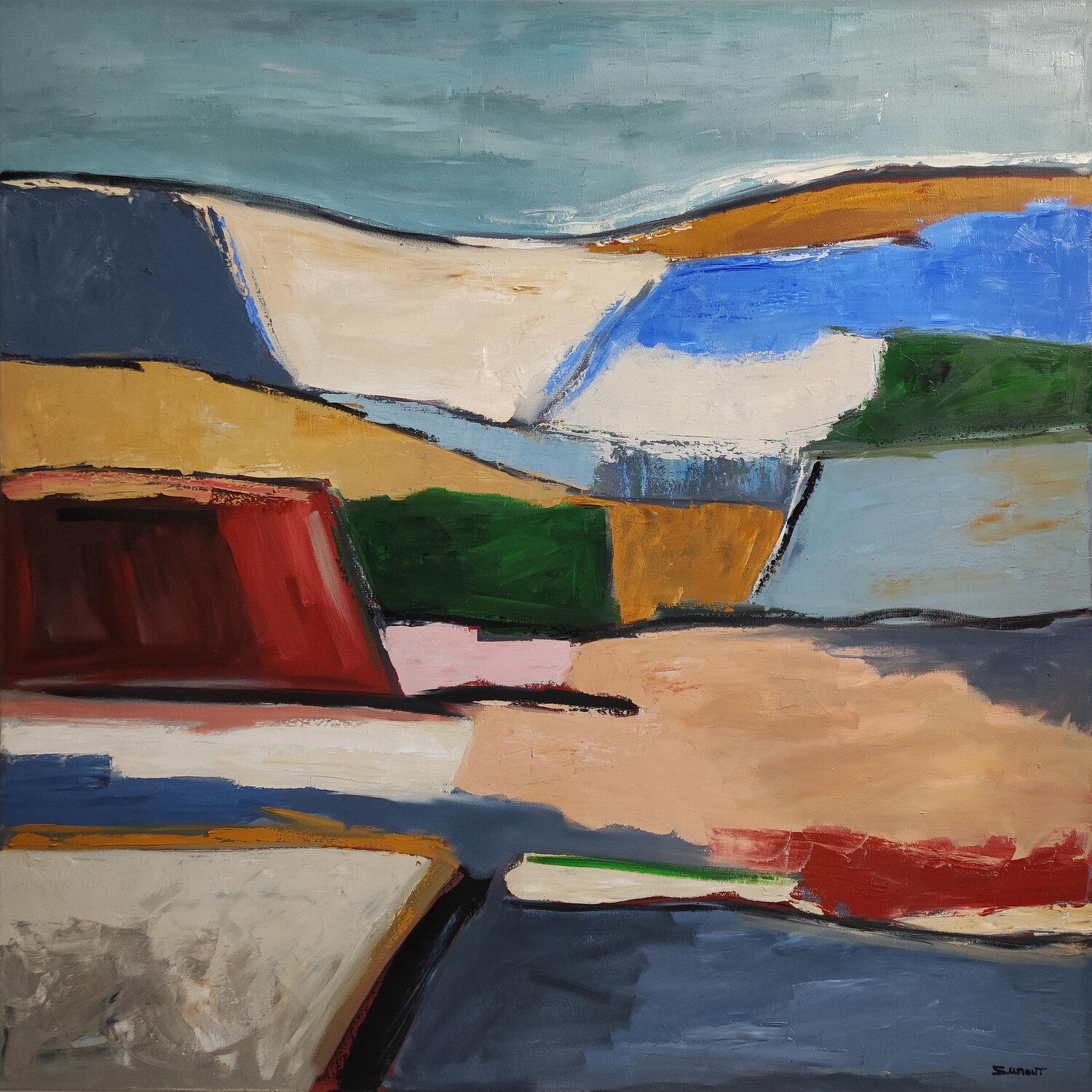 Paysage décomposé Sophie Dumont